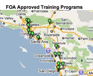 FOA-Approved School Map Zoom to CA