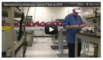 Manufacturing fiber at OFS